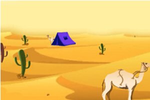 荒芜沙漠逃生小游戏
