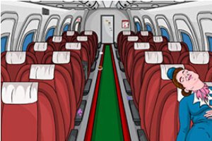 逃离失联客机小游戏