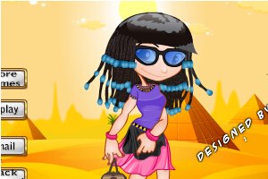 美丽的埃及少女小游戏