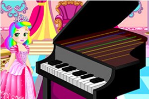 朱丽叶公主上钢琴课小游戏