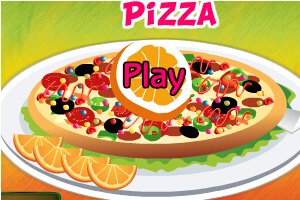 美味蔬菜披萨小游戏