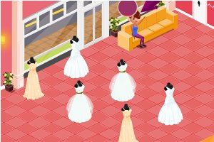 新娘婚纱店小游戏