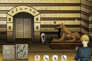 埃及古墓寻宝记小游戏
