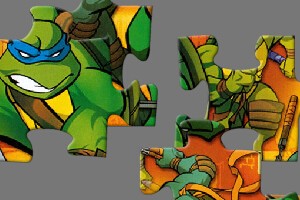 忍者龟拼图小游戏