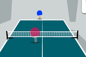 乒乓球赛小游戏