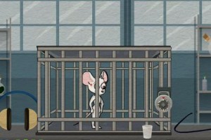 女白鼠逃离实验室小游戏