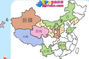 中国地图拼图小游戏