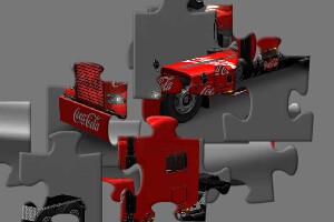 可乐卡车拼图小游戏