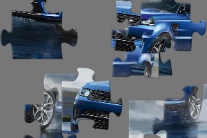 路虎拼图小游戏