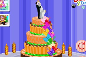 圣诞节的婚礼蛋糕小游戏