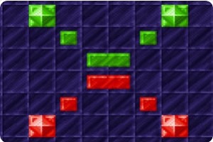 彩色方块连击小游戏
