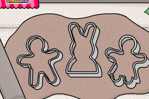 可爱兔兔饼干小游戏