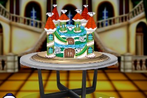 钻石城堡蛋糕小游戏