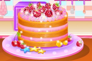 柠檬山莓蛋糕小游戏