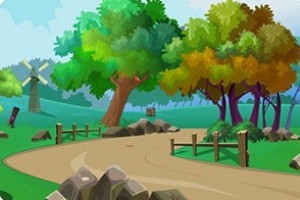 小鹿逃出森林牢笼小游戏