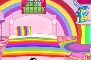芭比的彩虹屋小游戏