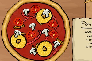 老爹Pizza店小游戏