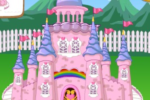 彩虹小马的城堡小游戏