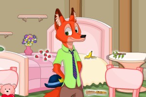 赤狐打扫房间小游戏