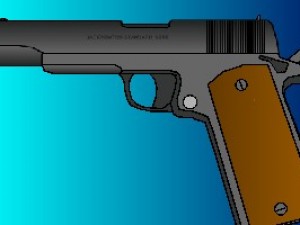 勃朗宁M1911手枪小游戏