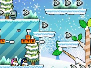 企鹅吃鱼记小游戏