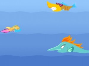 美人鱼海上漂流小游戏