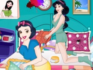 公主房间清理小游戏