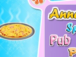 安娜制作特殊披萨小游戏