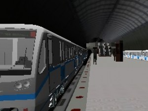 模拟地铁驾驶小游戏