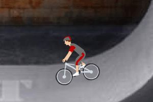 自行车坡道特技2小游戏