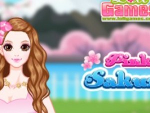 粉色樱花季小游戏