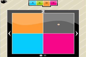 四色填充小游戏