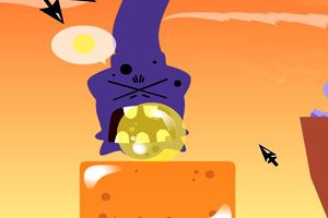 小怪吃果冻小游戏