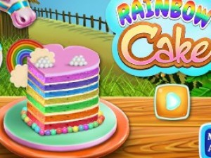 小马烹饪彩虹蛋糕小游戏