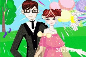 卡通婚纱小游戏