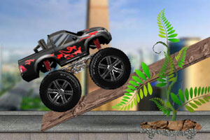 城市破坏四驱车小游戏