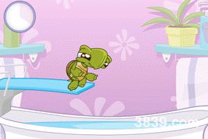 乌龟跳水小游戏