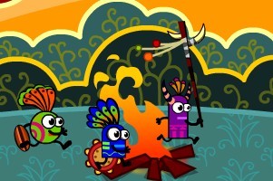 图腾村庄小游戏