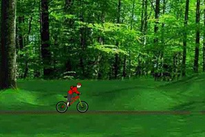 单车森林之旅小游戏