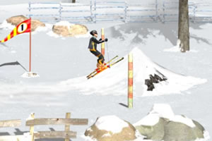 极限花式滑雪小游戏