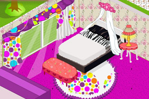 装修女孩房间小游戏