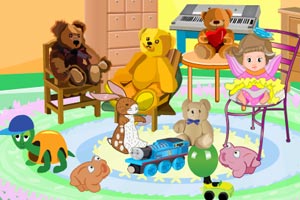 布置泰迪熊工作室小游戏