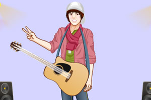 吉他男孩小游戏