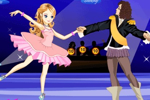 王子和公主的芭蕾舞会小游戏