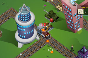 开心火车战争版V1.1小游戏