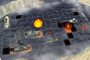 海上军舰战小游戏