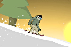 速降滑雪3小游戏