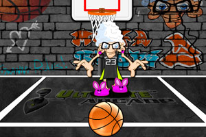 老奶奶打篮球小游戏