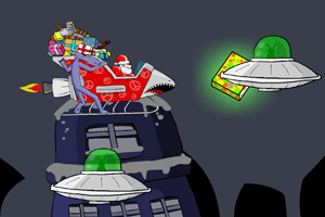 迟到的圣诞节小游戏