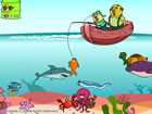 爷俩钓鱼小游戏